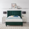 Phoenix Bed Frame Emerald Green