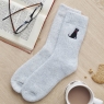 Dog Walker Socks Black Labrador