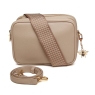Alice Wheeler London Soho Cross Body Camera Bag - Stone