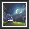 Crescent Nights Framed Print