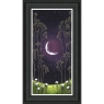Lunar Purple Framed Print