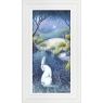 Moonlit Hare I Framed Print