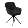 Charleston Dining Chair Charcoal