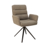 Helsinki Swivel Dining Chair Beige