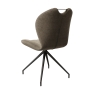 New York Swivel Chair Beige Back