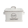 T&G Woodware Pride Of Place Butter Dish White