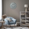 Thomas Kent 20" Arabic Wall Clock Flax Blue