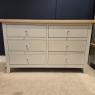 Elveden Grey 6 Drawer Chest (Ipswich)