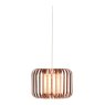 Lech Satin Nickel Easy Fit Pendant - Large