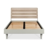 Lisbon Bed Frame Grey Slats