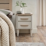 Lisbon 2 Drawer Nightstand Lifestyle