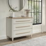 Lisbon 3 Drawer Wide Chest Lifestyle