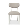 Lisbon Dining Chair Grey Bonded Leather