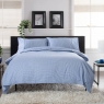 Gingham Duvet Set Blue