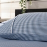 Gingham Duvet Set Blue
