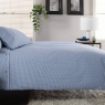 Gingham Duvet Set Blue