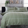 Crossley Heath Duvet Set Green/White