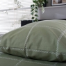 Crossley Heath Duvet Set Green/White