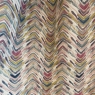 1x Pair Wave Headed Curtains in Medley Pastel Fabric 2 widths x 110cm