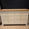 Elveden White 6 Drawer Chest (Ipswich)
