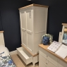 Elveden White 2 Door Wardrobe (Ipswich)