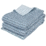 Jaipur Quilted Bedspread Blue
