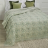 Jaipur Quilted Bedspread Olive