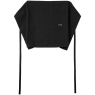 Stellar Textiles 55cm Waist Apron Black