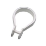 Shower Curtain Rings White