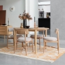 Flora Dining Chair Grey Lifestyle
