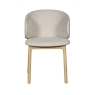 Flik Noah Dining Chair Grey Front