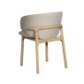 Flik Noah Dining Chair Grey Back