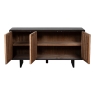 Fennwick 3 Door Sideboard Open