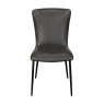 Fennwick Ella Dining Chair Grey Front
