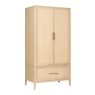Paris 2 Door 1 Drawer Wardrobe