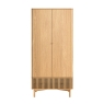 Savannah Gents Wardrobe Natural Oak