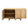 Otterton Wide Sideboard Open