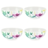 Water Garden Footed Bowl