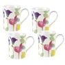 Water Garden Set Of 4 Mugs