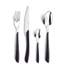 Eclat Black 24 Piece Cutlery Set
