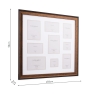 Cara Multi 9 Aperture Photo Frame
