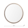 Harrington Round Mirror