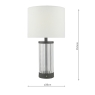 Enrico Battery LED Table Lamp with Shade