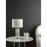 Enrico Battery LED Table Lamp Polished Nickel