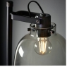 URBAN FLOOR LIGHT SMOKEY GREY GLASS