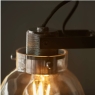 URBAN TABLE LIGHT SMOKEY GREY GLASS