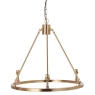 3 Shade Hooper Pendant Light  with Coral Pink Shades