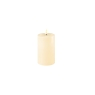 CREAM LED CANDLE 7.5X12.5CM