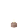 ROSE LED STANDARD TEALIGHT CANDLE 4.1X4.5CM (2PK)