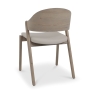 Vigo Dining Chair Grey Leather Back